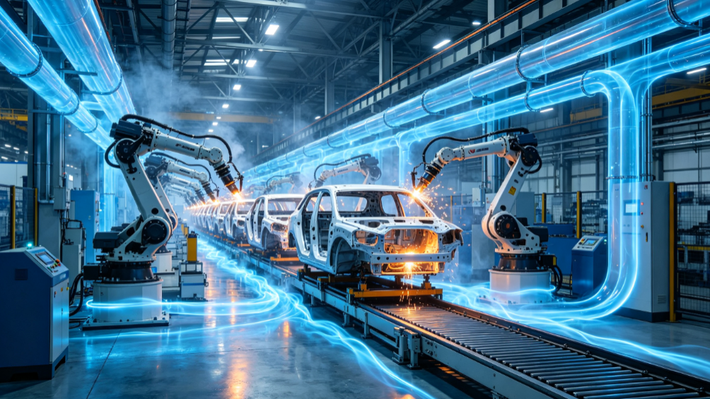 Industry Empowerment | Land tech Empowers Automotive Intelligent Manufacturing, Facilitating Efficient Operation of Green Factories