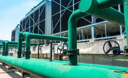 Waste heat recovery from industrial wastewater