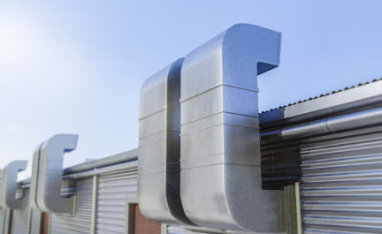 Air compressor/equipment waste heat recovery from exhaust air